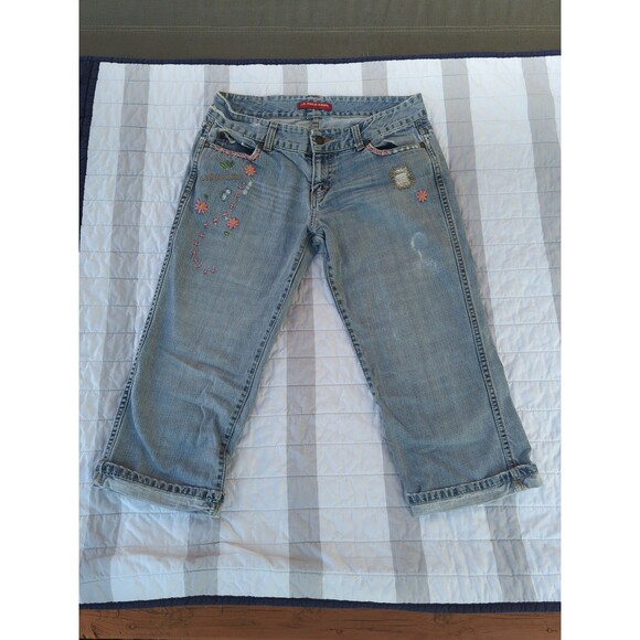 Vintage Y2K style Embroidered US Polo Assn Capri Size 7 - Picture 7 of 7